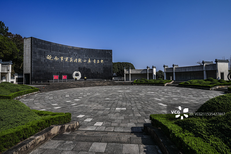 宣城泾县皖南事变烈士陵园图片素材