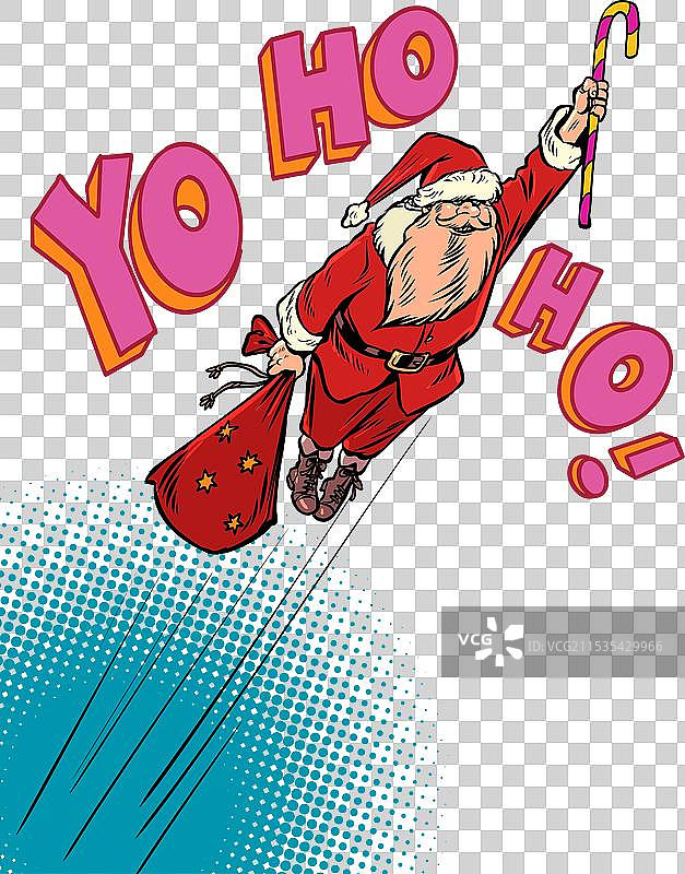 即将到来的圣诞节越来越近。图片素材