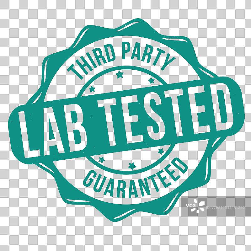 实验室测试的磨损橡胶印章图片素材