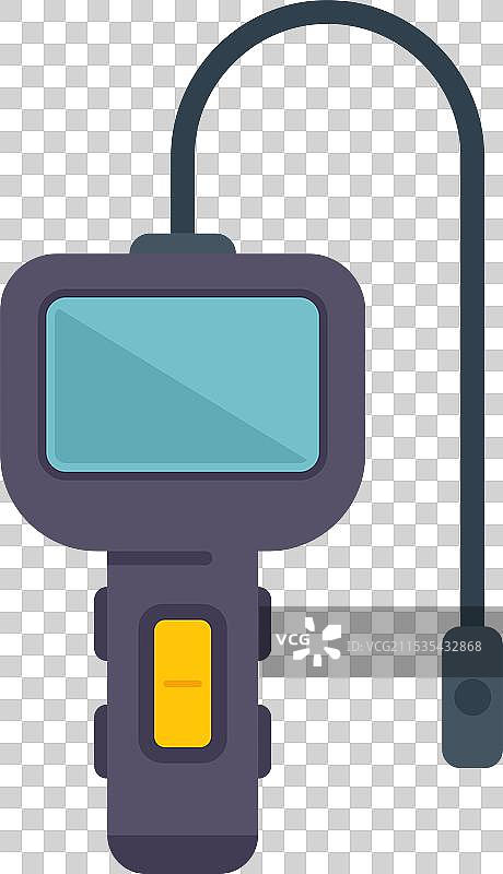 带摄像头的内窥镜正在进行检查图片素材