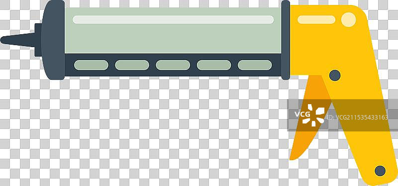 持枪骷髅与硅胶管图片素材