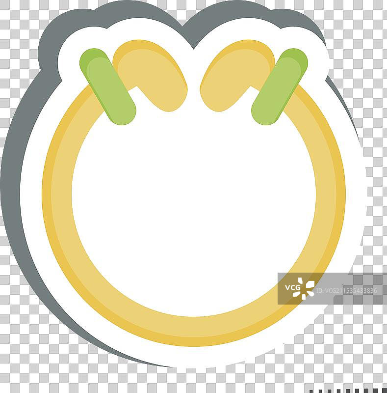 与凯尔特符号相关的简单贴纸图案图片素材