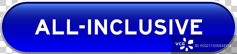 蓝色胶囊形状的按钮，上面有文字图片素材