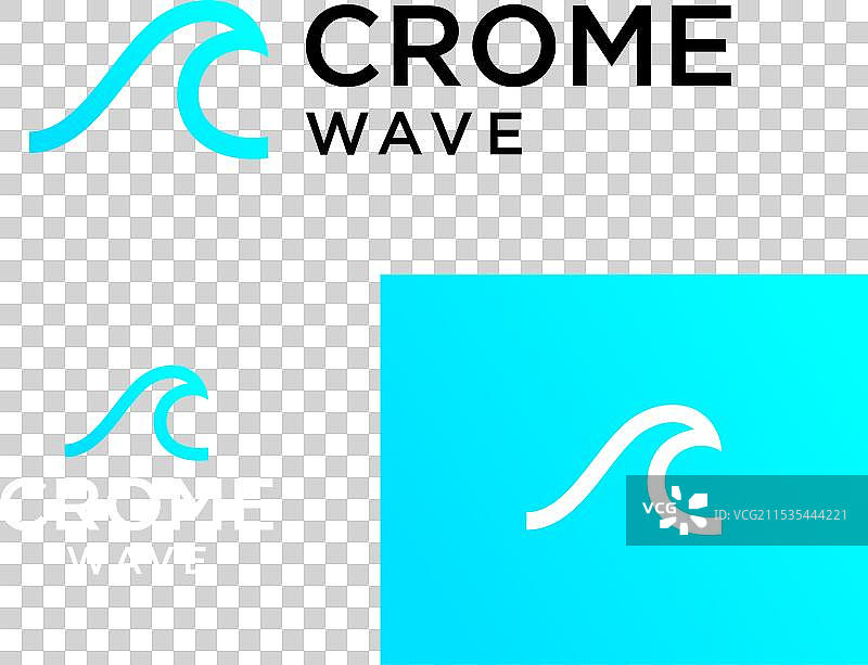 C波浪标志图片素材