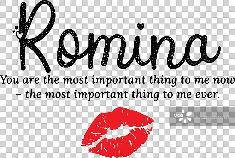 罗米娜的嘴唇图片素材