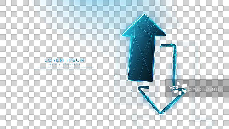 双箭头图标 上传 下载 双向反转图片素材