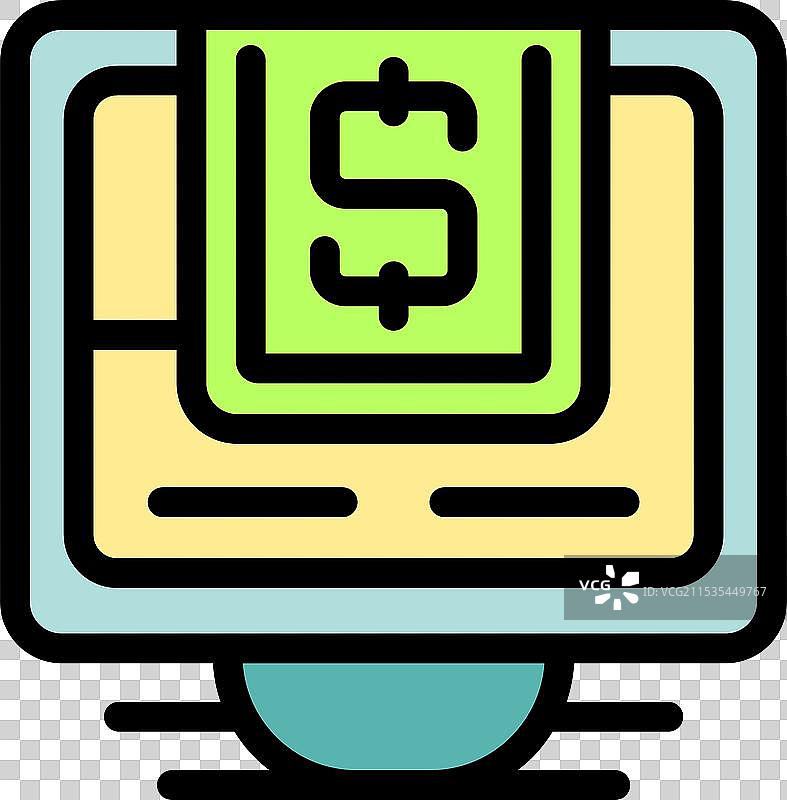 自动取款机正在发放美元纸币图片素材