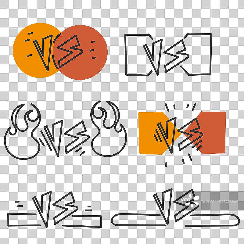 手绘涂鸦与背景元素图片素材