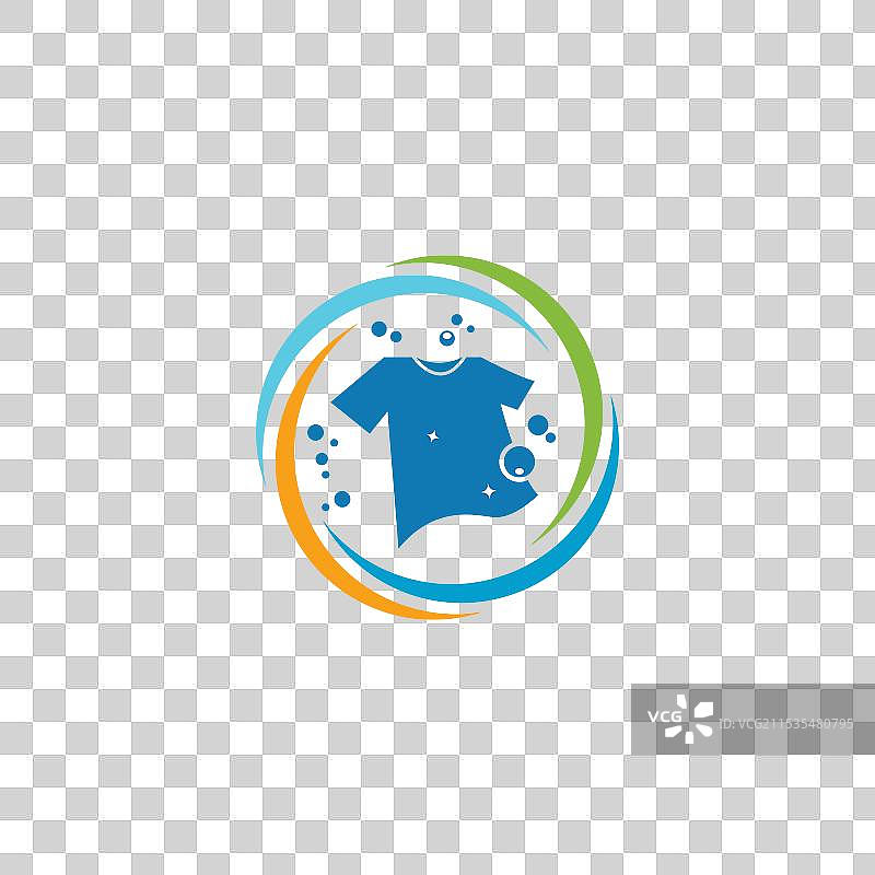 洗衣店标志图片素材