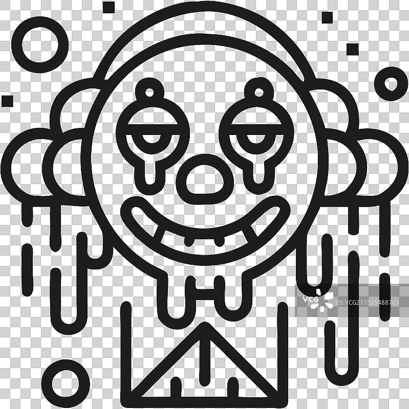 捕捉恐怖精神的幽灵本质图片素材