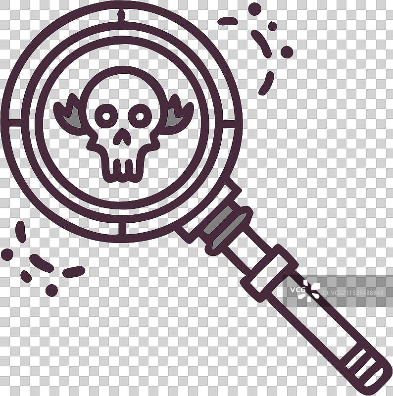 捕捉恐怖精神的幽灵本质图片素材