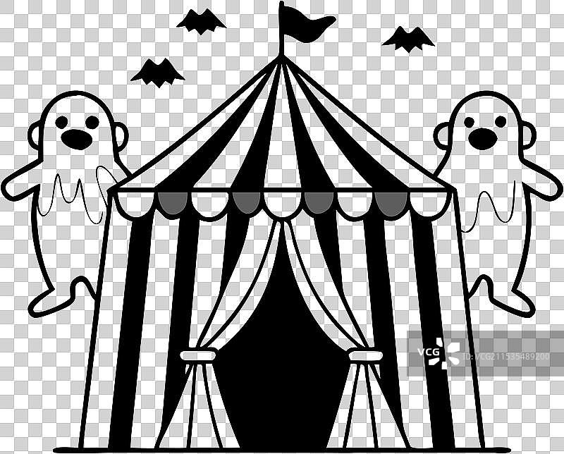 捕捉恐怖精神的幽灵本质图片素材