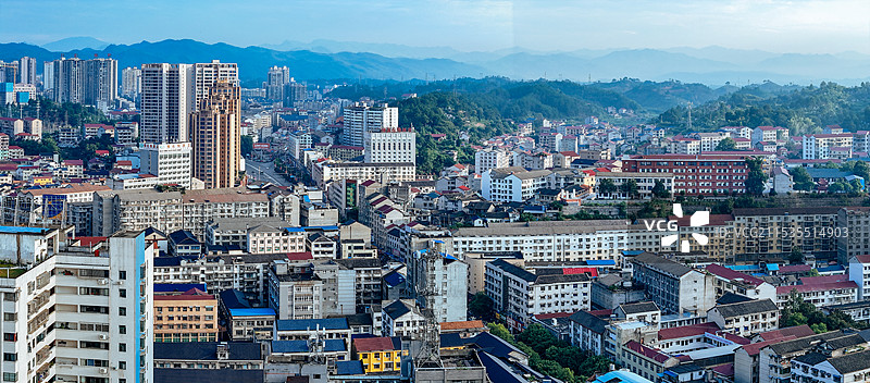 溆浦县 灵翠山 溆浦浮桥 卢峰镇 辞海广场 航拍图片素材