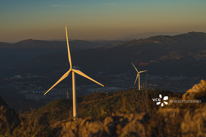 大风车转呀转图片素材