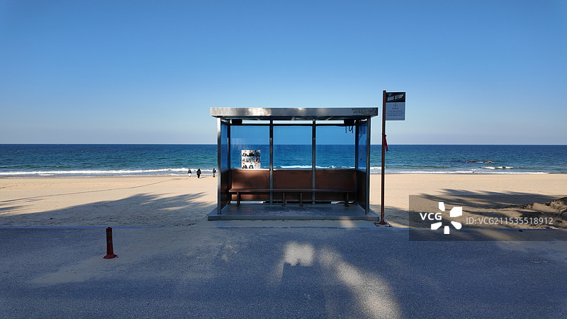 韩国江原道江陵BTS车站图片素材