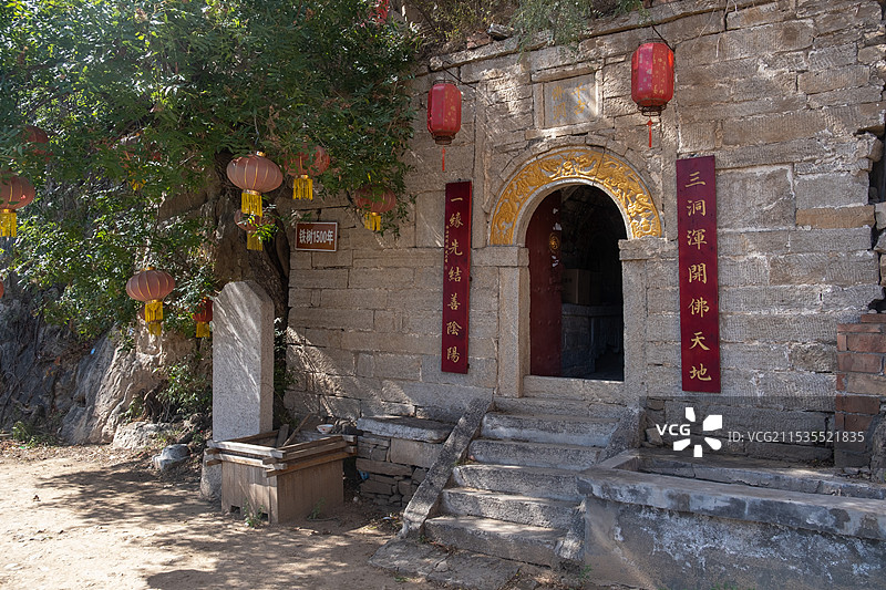 井陉县南障城镇七狮村千佛洞图片素材