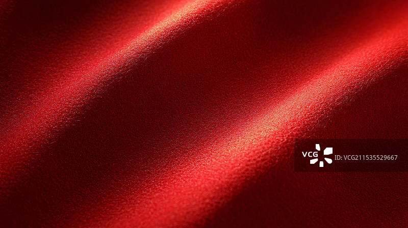 红色绸缎 毛毡带照明 抽象流动布料图片素材