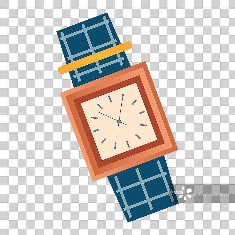 优雅的平面设计手表图片素材