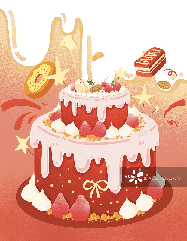 烘焙插画图片素材