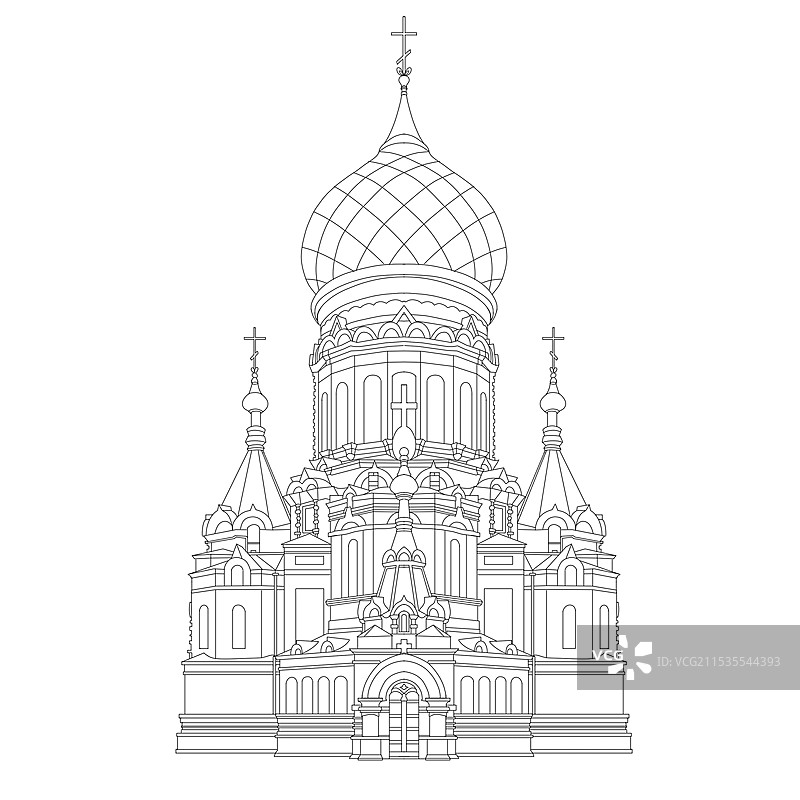 哈尔滨圣索菲亚教堂图片素材