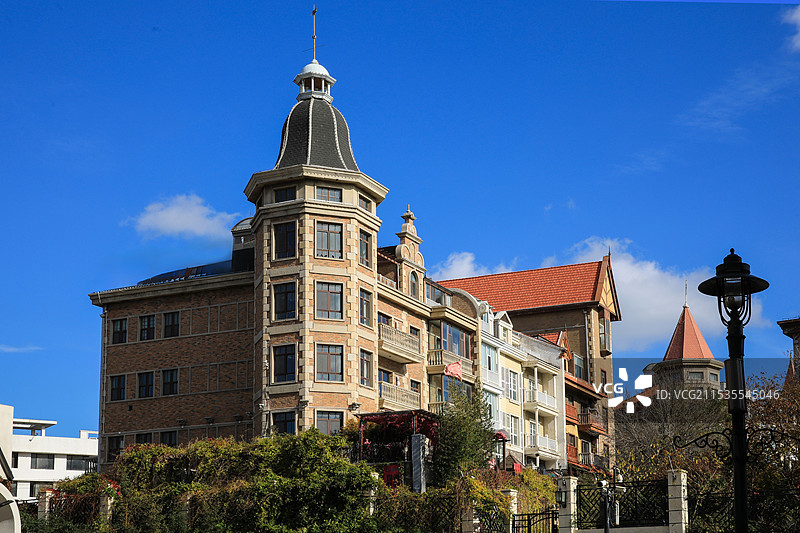 烟台海昌渔人码头旅游景区图片素材