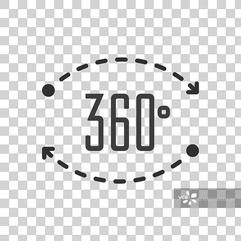 360度角标志图标箭头旋转图片素材