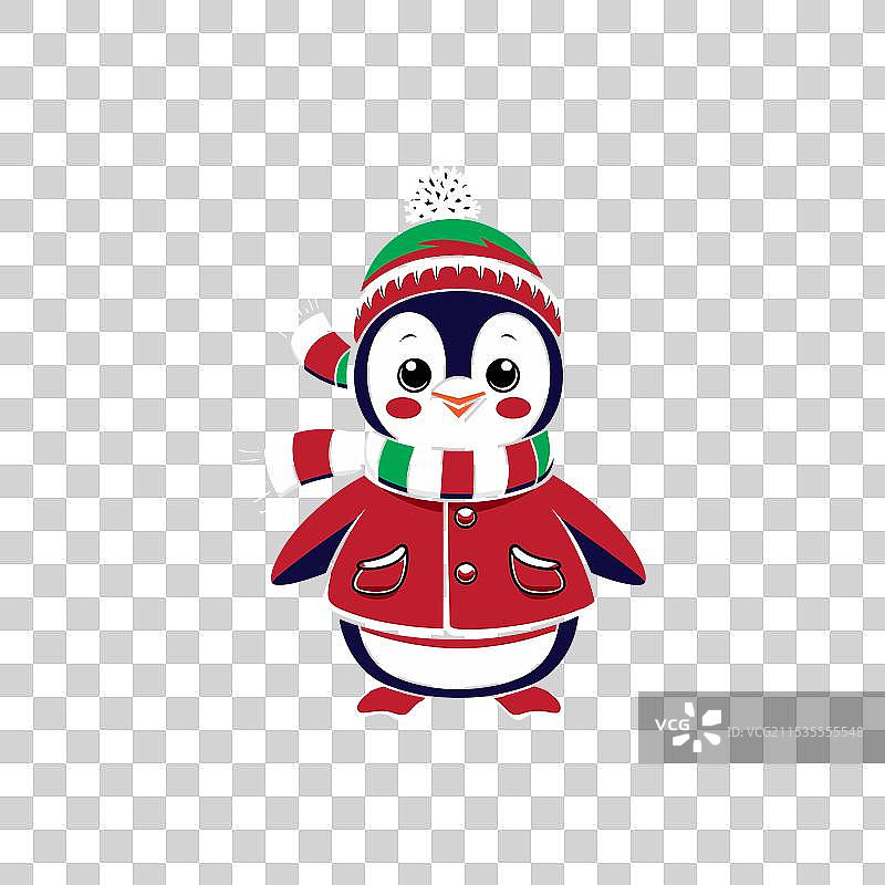 卡通企鹅图标图片图片素材