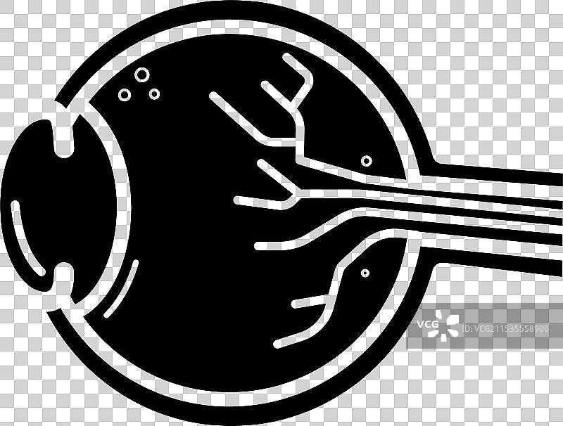 眼球横截面 - 图标图片素材