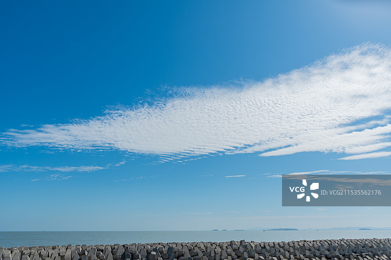 晴空万里图片素材