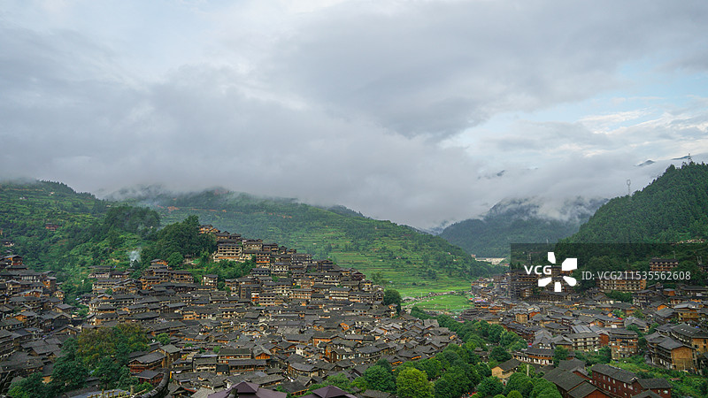 贵州千户苗寨图片素材