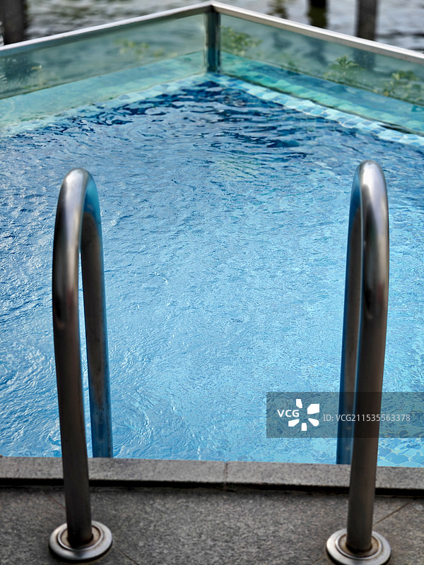 马来西亚波德申海上大红花度假村图片素材