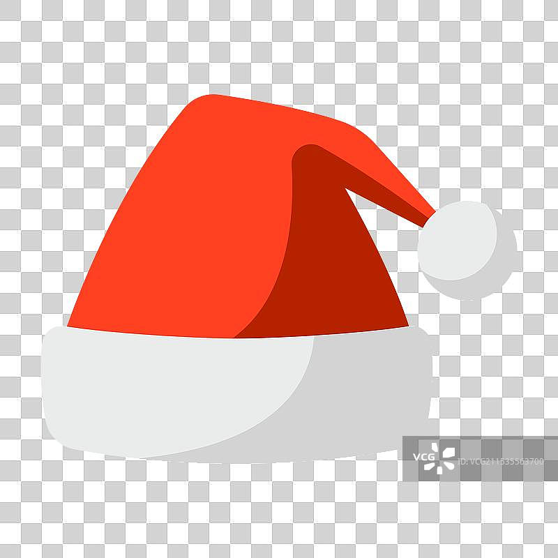 圣诞快乐 圣诞帽 假日物品图片素材