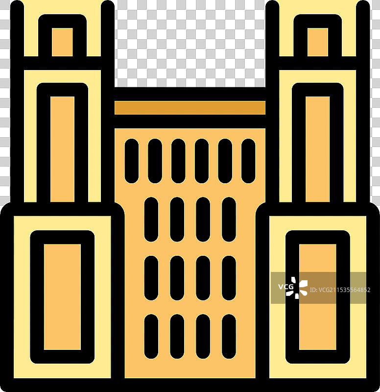 大本钟塔时钟显示九点十五分图片素材