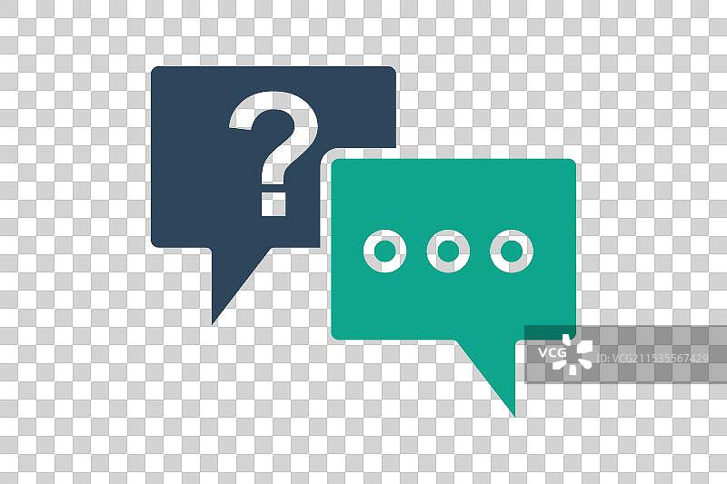 问答图标图片素材