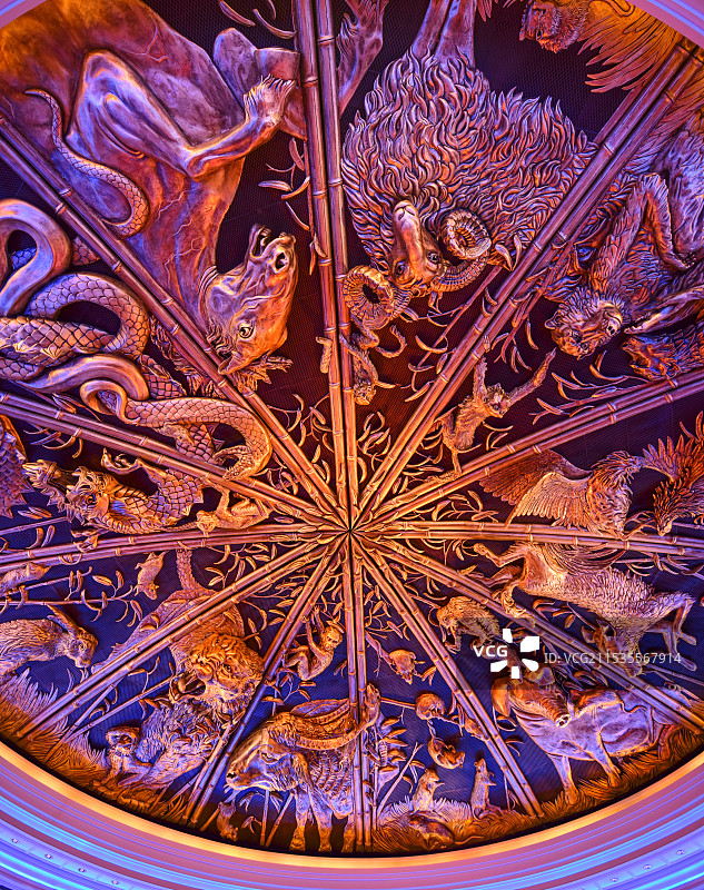 澳门特别行政区永利酒店永利发财树图片素材