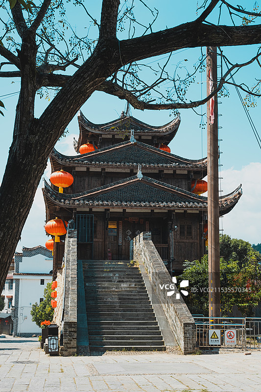 和平古镇图片素材