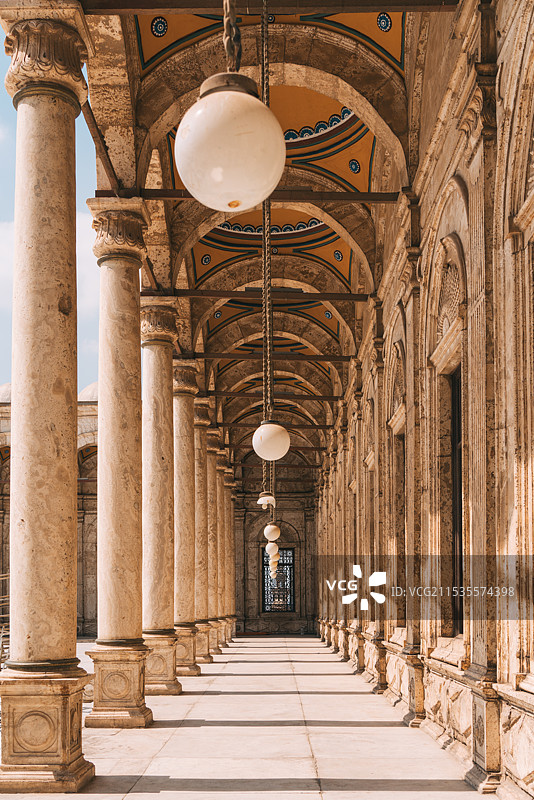 埃及萨拉丁城堡内部建筑图片素材