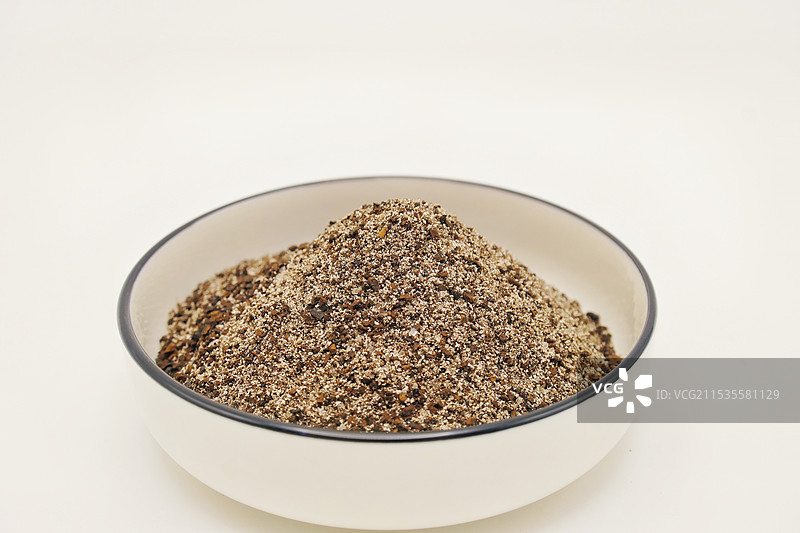 灰色粉末，咖啡粉，混合咖啡粉，五谷杂粮粉，干粉图片素材