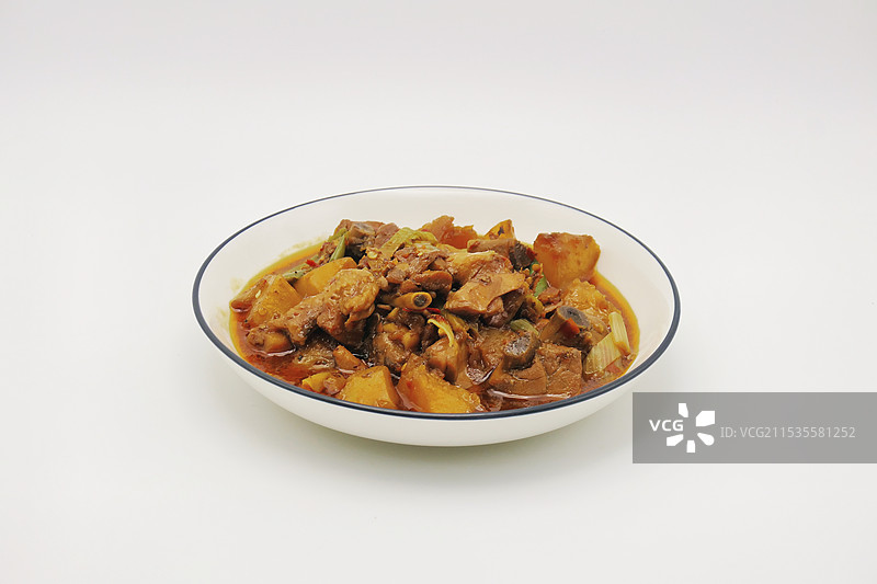 新疆大盘鸡图片素材