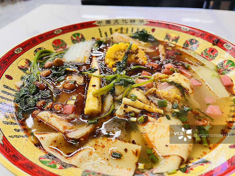 甘肃兰州、天水小吃美食麻辣烫图片素材