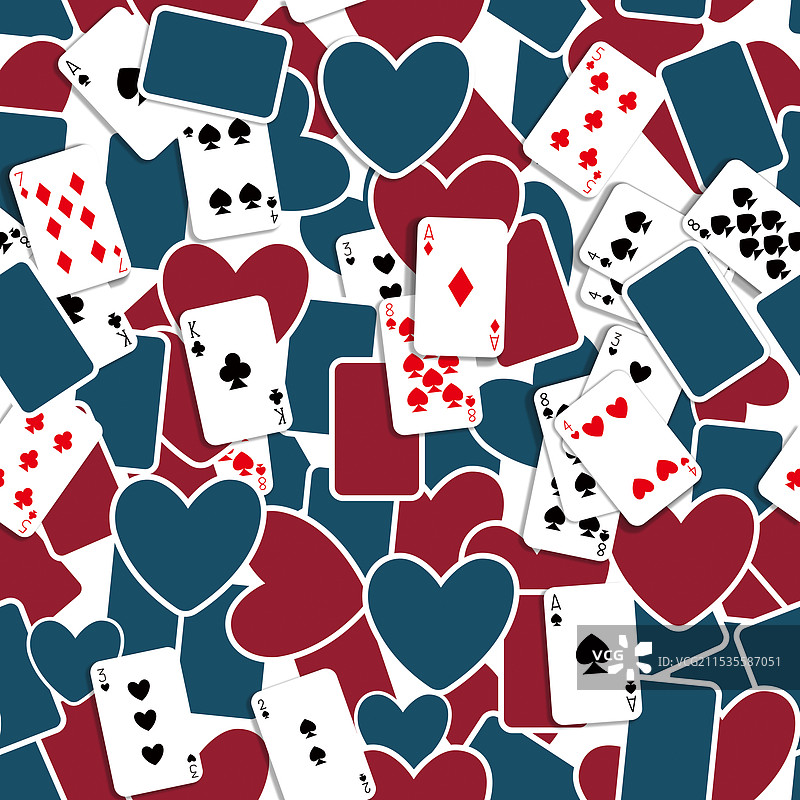 扑克牌-背景图片素材