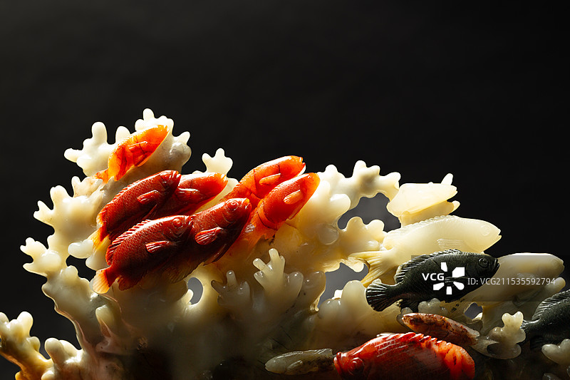 福州寿山石杜林石海底世界摆件图片素材