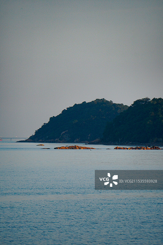 珠海唐家湾沙滩图片素材