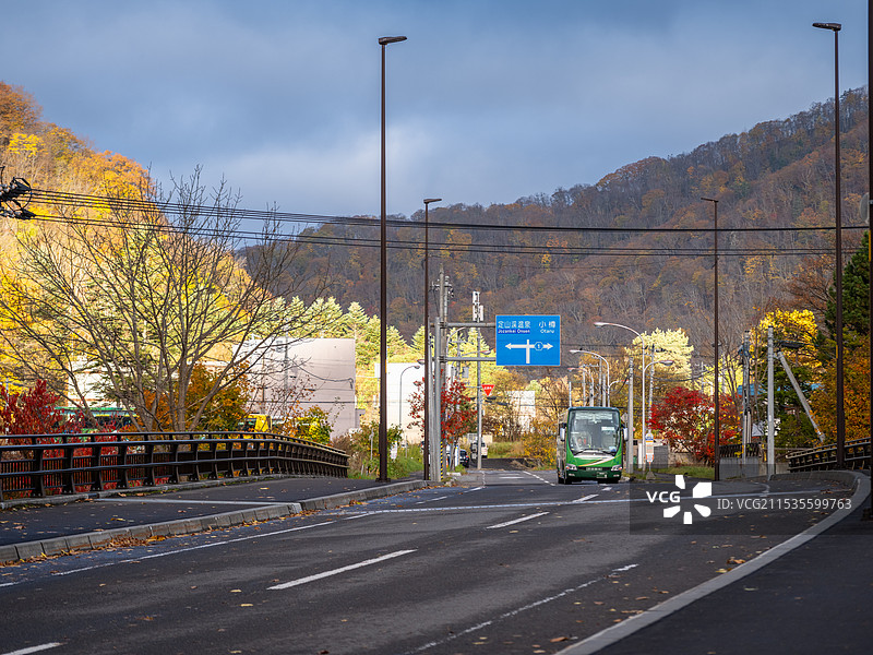 定山溪秋色5图片素材