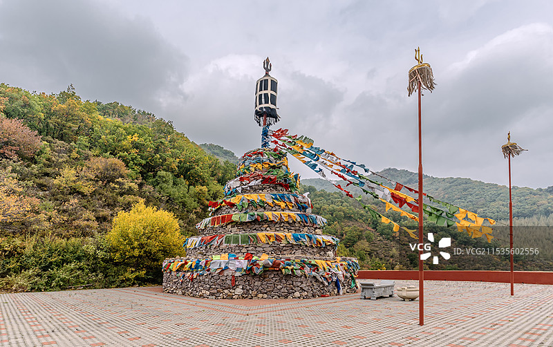 蒙元文化敖包图片素材