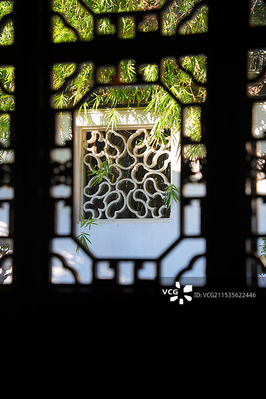 苏州西园寺图片素材