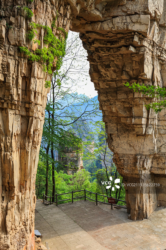 张家界天子山南天门图片素材