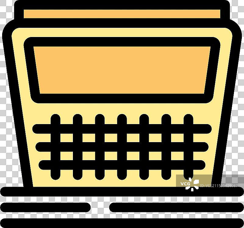 复古收音机接收器，展现经典设计图片素材