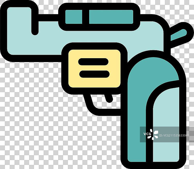 发令枪发射起跑信号图片素材