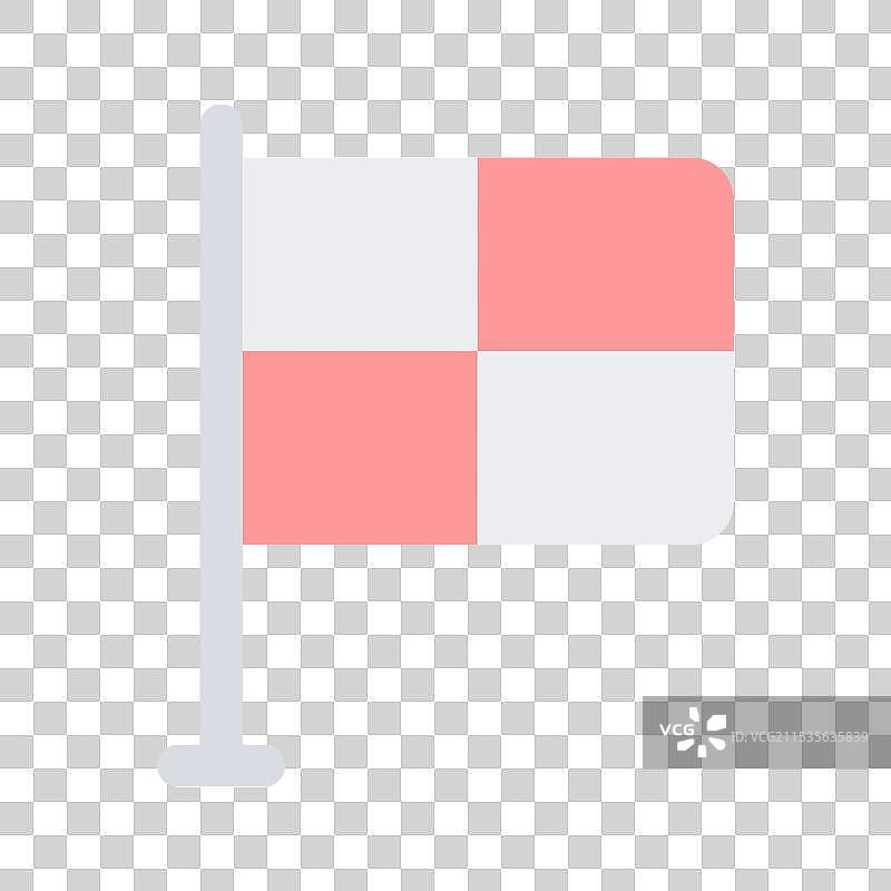 运动旗帜图片素材